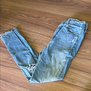 Abercrombie & Fitch Light Blue Skinny Jeans